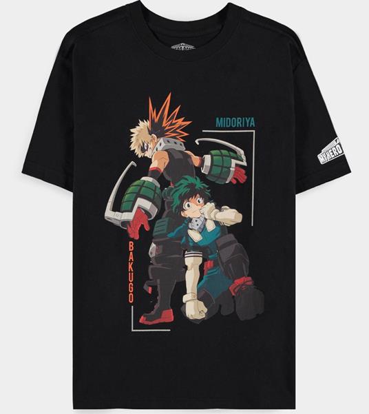 My Hero Academia - Izuku Midoriya Black (T-Shirt Unisex Tg. XL