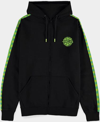 Teenage Mutant Ninja Turtles - Men'S Zipper Hoodie - M Hooded Sweatshirts M Black