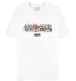 Naruto Shippuden: Men'S White (T-Shirt Unisex Tg. XL)