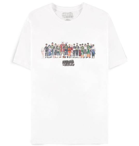 Naruto Shippuden: Men'S White (T-Shirt Unisex Tg. XL)