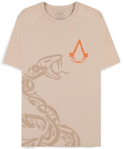 Beige T-Shirt Unisex Tg. 2XL Assassin''S Creed Mirage: Snake