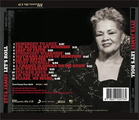 Let's Roll - CD Audio di Etta James - 2