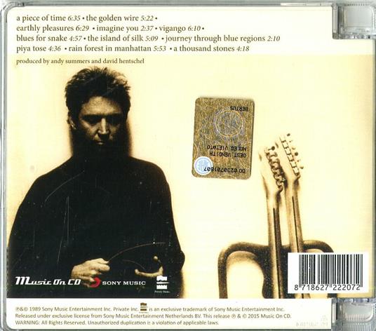 Golden Wire - CD Audio di Andy Summers - 2