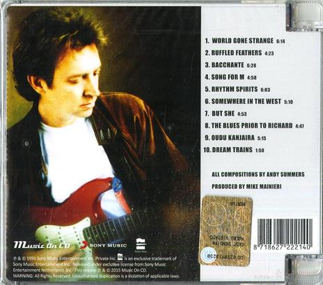 World Gone Strange - CD Audio di Andy Summers - 2