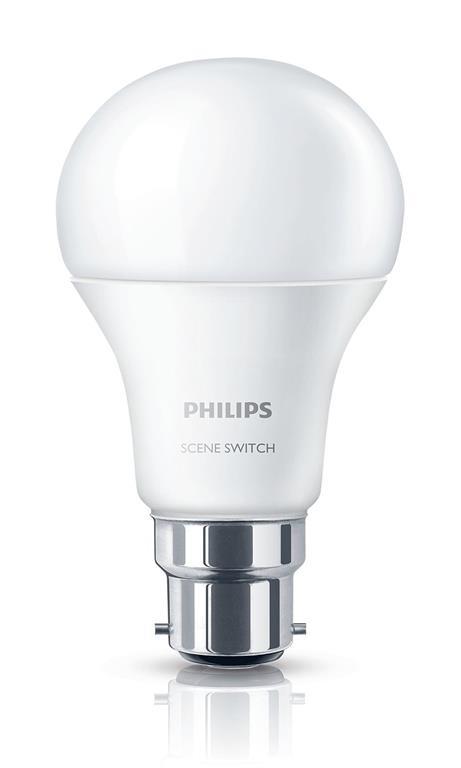 Philips Lampadina a luce bianca calda, 9W (60W) B22 - Philips - Casa e  Cucina | IBS