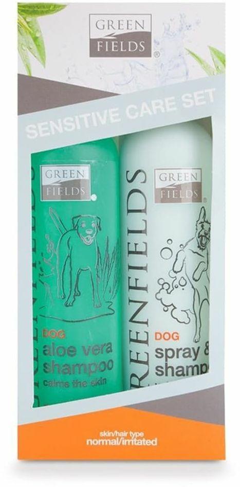 Greenfields Set Shampoo e Spray per Cani Sensibili 2x250 ml - 2