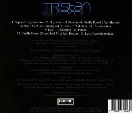 2nd Phase - CD Audio di Tristan - 3