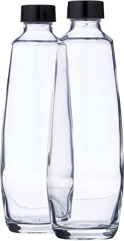 Sodastream Bipack Bottiglie di Vetro da 1L compatibili con gasatore Duo  2x1L, Nero, 10x19.5x29 - SodaStream - Casa e Cucina | IBS