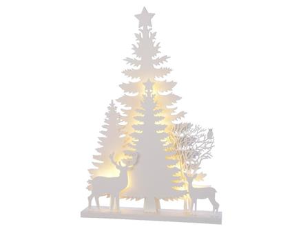 Albero Stilizzato a Led 40 cm 12 Led