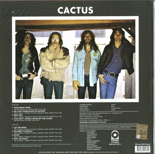 Cactus (180 gr.) - Vinile LP di Cactus - 2