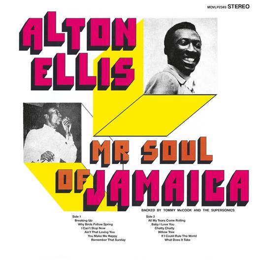 Mr. Soul of Jamaica (180 gr. Orange Coloured Vinyl) - Vinile LP di Alton Ellis