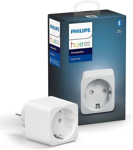 Philips Hue Smart Plug, Presa intelligente, Controllo Tramite Bluetooth,  Compatibile con Alexa, Google Home e Apple HomeKit - Philips - Casa e  Cucina | IBS