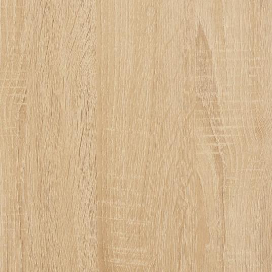 vidaXL Mensola Muro 100x30x3,8cm Rettangolare Legno Acacia Bordi Vivi