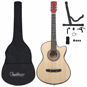 vidaXL Set Chitarra Acustica Western 12 pz con 6 Corde 38 - 2