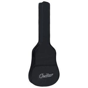 vidaXL Custodia per Chitarra Classica 1/2 Nera 95x36,5 cm in Tessuto