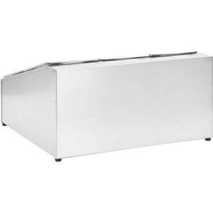 vidaXL Supporto Gastronorm con 6 Contenitori GN 1/6 in Acciaio Inox - 5