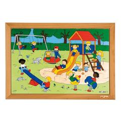 Puzzle Tempo Libero Bambini Parco Giochi