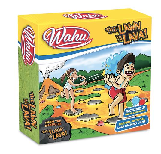 Wahu 927261 Floor is Lava Outdoor Edition Gioco di Interazione tra Bambini  e Adulti Stimola l