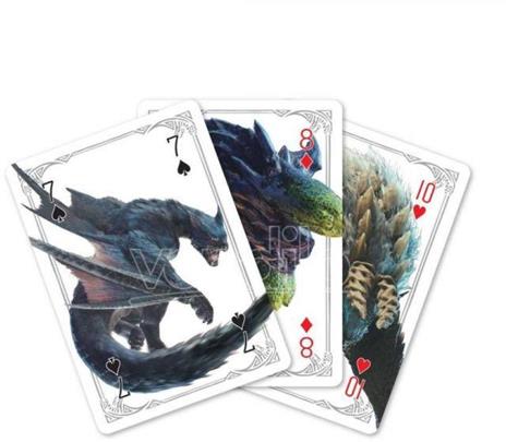 Monster Hunter World: Iceborne Playing Cards Characters Sakami Merchandise