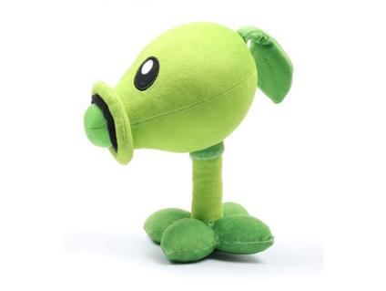 Plants Vs. Zombies Peluche Figura Peashooter 23 Cm Sakami Merchandise