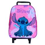 Disney Zaino Trolley Con Ruote Stitch