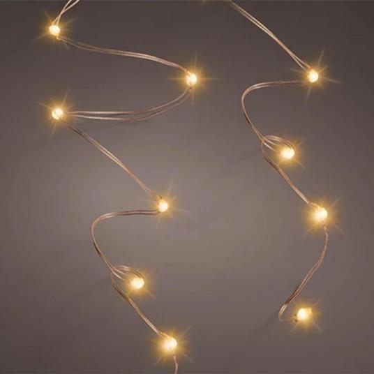 Natale Micro Led Stringlights Indoor Copper/Cl.Warm