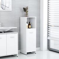 vidaXL Armadio da Bagno Bianco Lucido 30x30x95 cm in Truciolato - vidaXL - Idee  regalo