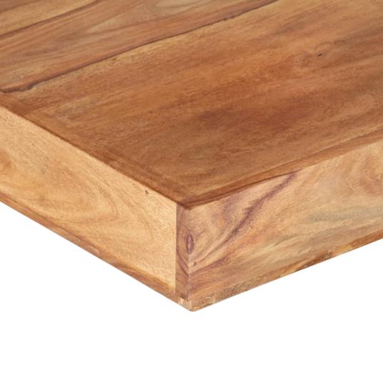 vidaXL Tavolo da Salotto 45x45x40 cm in Legno Massello di Acacia - 8