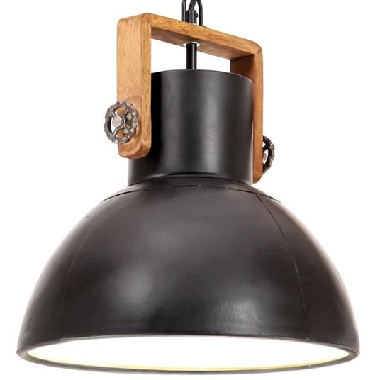 Lampada a sospensione lampada a sospensione nera Lampada a sospensione nera  industriale, sala da pranzo, aspetto