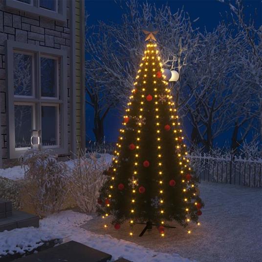 vidaXL Rete di Luci per Albero di Natale con 250 LED IP44 250 cm - vidaXL -  Idee regalo | IBS