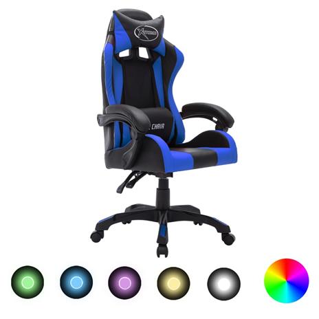 Sedia da gioco a LED Sedia da scrivania Sedia da ufficio Sedia girevole  Scatole