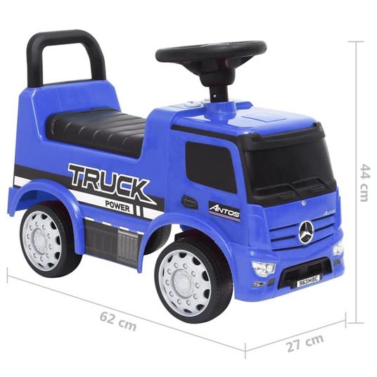 vidaXL Furgone per Bambini Mercedes-Benz Blu - 4