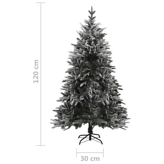 vidaXL Albero di Natale Artificiale con Neve Verde 120 cm PVC e PE - vidaXL  - Idee regalo