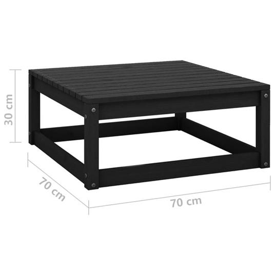 vidaXL Set Divani da Giardino 6 pz con Cuscini Legno Massello di Pino - 2