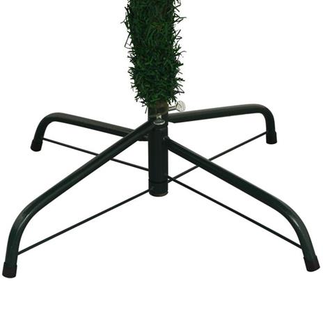 vidaXL Set Albero Natale Artificiale con LED e Palline L 240 cm Verde - 6