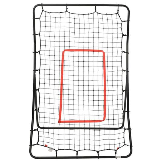 vidaXL Rete da Rimbalzo per Softball 88x79x137 cm in Acciaio - 2