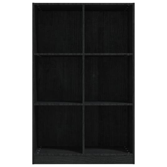 Libreria 70x33x110 cm in legno massello di pino