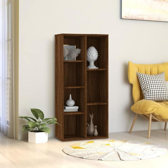 vidaXL Libreria Rovere Marrone 50x25x106 cm - vidaXL - Idee regalo