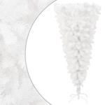 vidaXL Albero di Natale Artificiale Capovolto con Base Bianco 150 cm