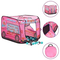 vidaXL Tenda da Gioco per Bambini Rosa con 250 Palline 70x112x70 cm -  vidaXL - Casette - Giocattoli