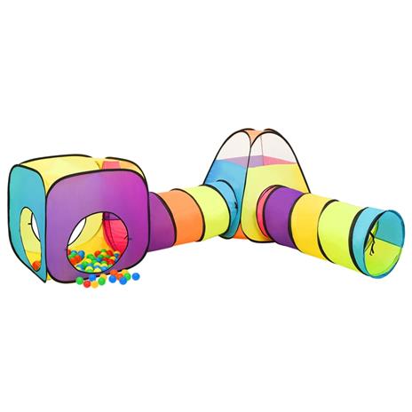 vidaXL Tenda da Gioco per Bambini 250 Palline Multicolore 190x264x90cm -  vidaXL - Casette - Giocattoli