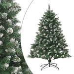 vidaXL Albero di Natale Artificiale con Base 120 cm PVC