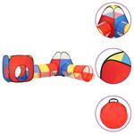 vidaXL Tenda da Gioco per Bambini Multicolore 190x264x90 cm