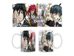 Black Butler Ceramic Tazza Sebastian, Grell, Ash, Ciel Sakami Merchandise