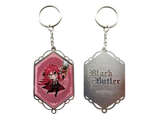 Black Butler Pvc Portachiavi Grell Sakami Merchandise