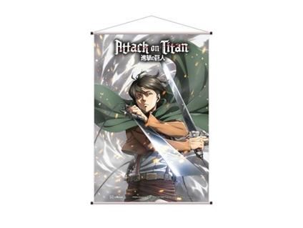 ATTACK ON TITAN LEVI WALLSCROL 60X90 Wall Scroll Sakami Merchandise