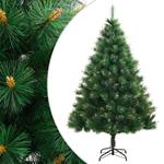 vidaXL Albero di Natale Artificiale Incernierato con Base 150 cm