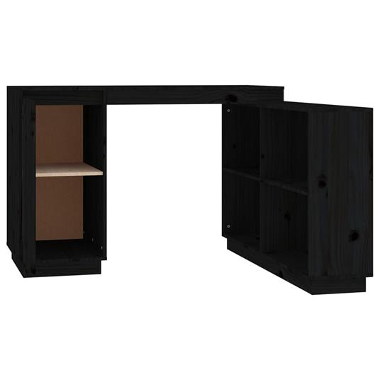 vidaXL Scrivania Nera 110x45x76 cm in Legno - vidaXL - Idee regalo