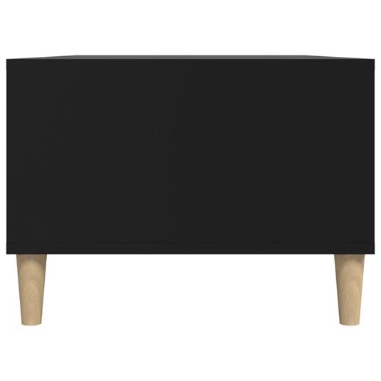 vidaXL Tavolino da Salotto Nero 90x50x36,5 cm in Legno Multistrato - vidaXL  - Idee regalo