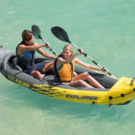 Intex Kayak Gonfiabile Explorer K2 312x91x51 cm 68307NP